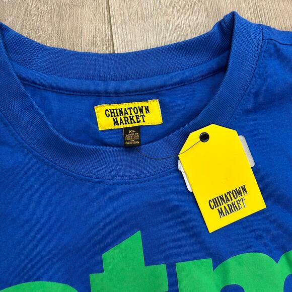 Chinatown Market Superior Sign & Sound Blue Tee T Shirt Size XL B4 - Picture 3 of 4